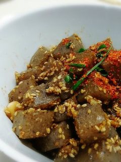 こんにゃくのゴマ香るニンニク炒め!-レシピのメイン写真
