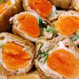 簡単!たまごの巾着煮♪