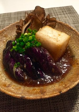 茄子と豆腐のみぞれ揚げ出し-レシピのメイン写真