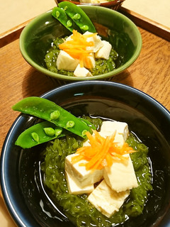 豆腐めかぶ和え-レシピのメイン写真