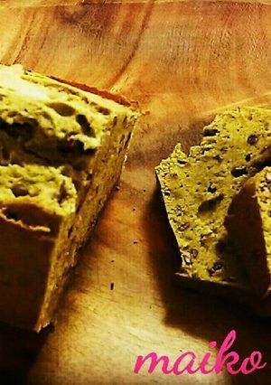 米粉100%抹茶あんこパウンドケーキ-レシピのメイン写真