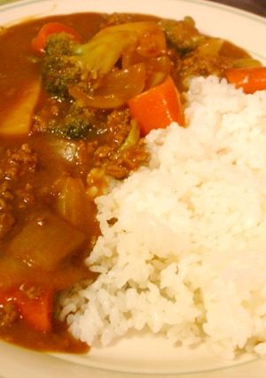 我が家のクリームチーズ入りキーマカレー-レシピのメイン写真