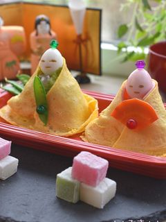 ひな祭りに✿ちらしずしのお雛様✿-レシピのメイン写真