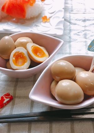 簡単♡お弁当にも♡うずらの味玉子-レシピのメイン写真