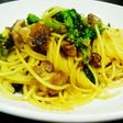 菜の花と鶏肉のOilパスタ♪