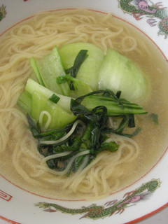青菜炒め乗せラーメン-レシピのメイン写真