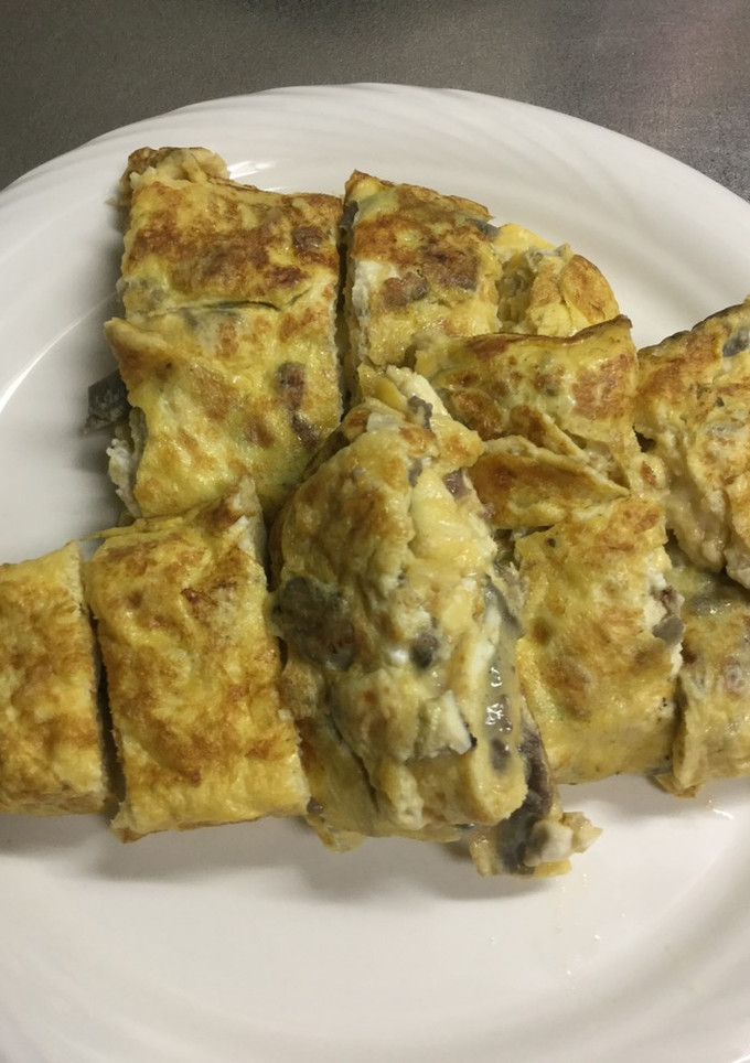 すき焼きのリメイクで・卵焼き-レシピのメイン写真