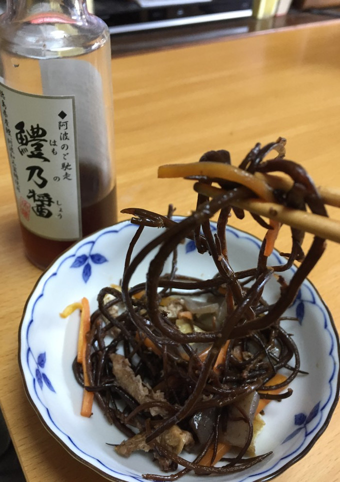 旬の生ヒジキを使った煮付け-レシピのメイン写真