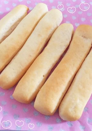 卵なし♡ふわふわミルクスティックパン-レシピのメイン写真