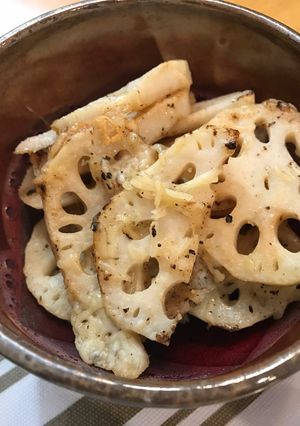 蓮根のチーズ和え-レシピのメイン写真