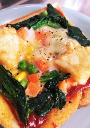 乗っけるだけ☆簡単フレンチトースト風-レシピのメイン写真