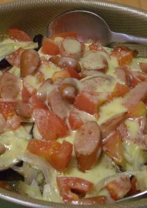 フライパンで♪ナスとトマトのチーズ焼き♧-レシピのメイン写真