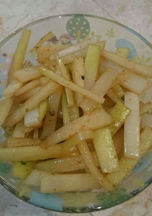 大根の皮のきんぴら韓国風 簡単-レシピのメイン写真