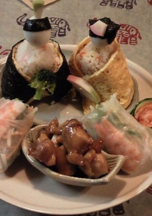 ひな祭り ひなにぎり-レシピのメイン写真