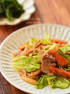 肉野菜炒め-レシピのメイン写真