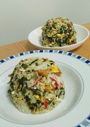炒めるだけ！高菜チャーハン-レシピのメイン写真