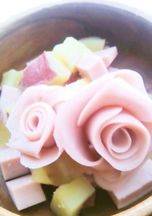 サツマイモとベーコンのコロコロサラダ-レシピのメイン写真