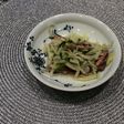 大根とセロリとオイルサーディンのサラダ
