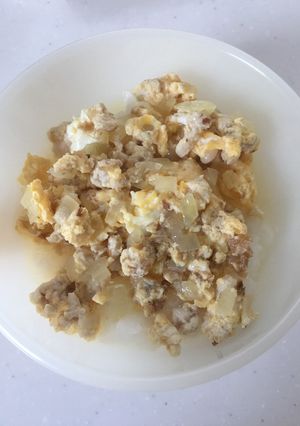 ❤︎離乳食後期&幼児食❤︎親子丼-レシピのメイン写真