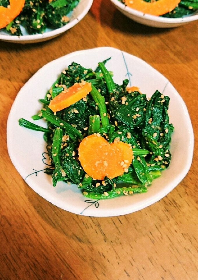 ♡ほうれん草の胡麻和え♡-レシピのメイン写真