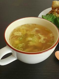 たっぷりきのこと卵のスープ~生姜風味~-レシピのメイン写真