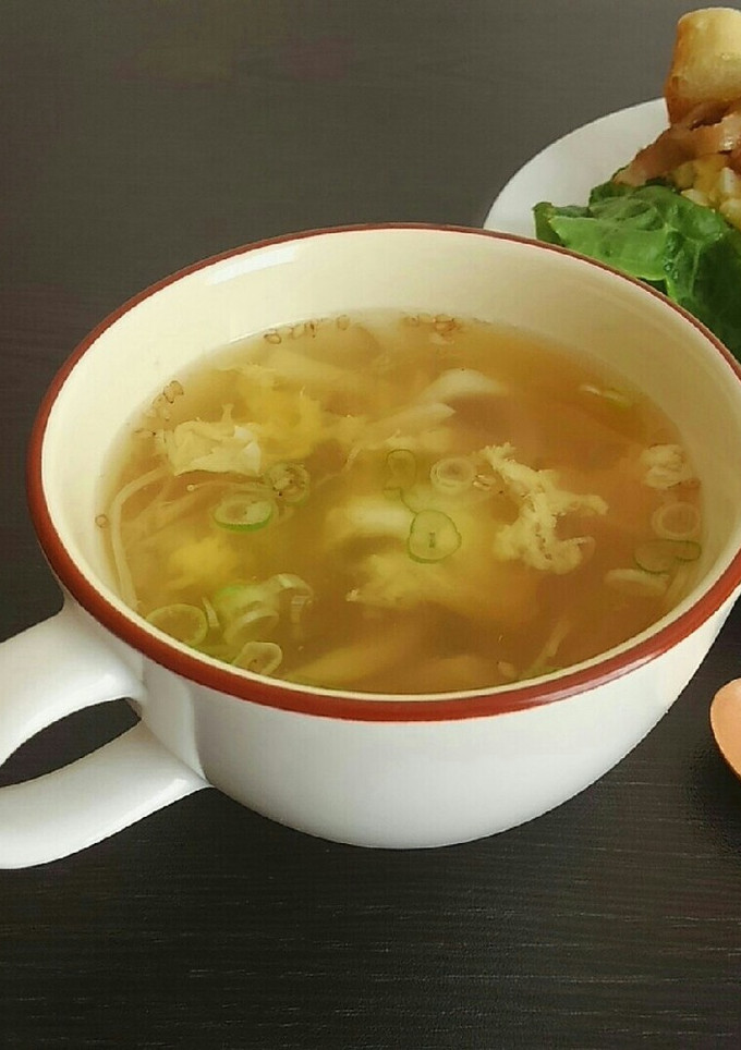 たっぷりきのこと卵のスープ～生姜風味～-レシピのメイン写真