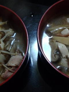 キノコのスープ鍋-レシピのメイン写真