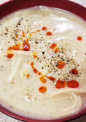 豆乳鍋の〆に…-レシピのメイン写真