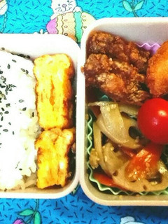 中学生女子 時短 簡単弁当120-レシピのメイン写真