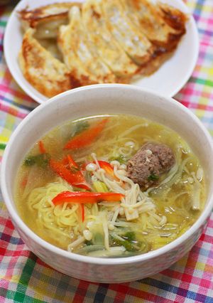 塩ラーメンで簡単エスニック麺-レシピのメイン写真