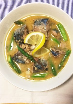 鯖の水煮缶deレモンバター醤油-レシピのメイン写真