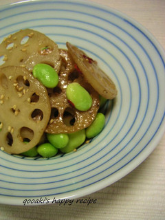 蓮根と枝豆のきんぴら-レシピのメイン写真