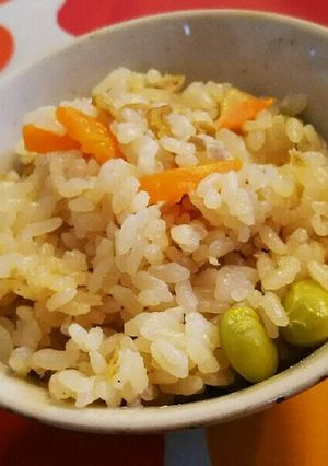 コストコのチキンレッグで簡単炊き込みご飯-レシピのメイン写真