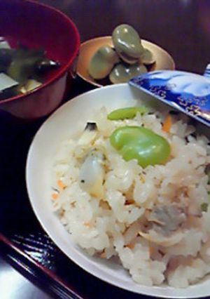 アサリの炊き込みご飯-レシピのメイン写真