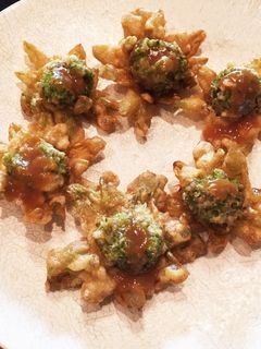 ふきのとうの天ぷら♡甘味噌添え-レシピのメイン写真
