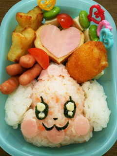 プリキュアアラモード☆ペコリンのキャラ弁-レシピのメイン写真