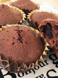 簡単☆ガトーショコラ風カップケーキ-レシピのメイン写真