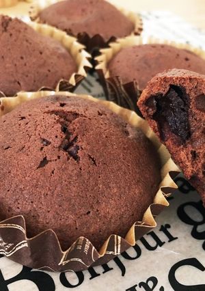 簡単☆ガトーショコラ風カップケーキ-レシピのメイン写真