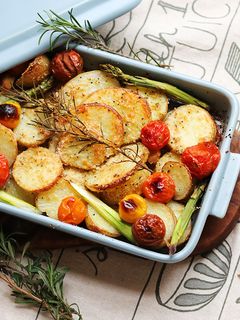 グリラーで 新じゃがのハーブ焼き-レシピのメイン写真