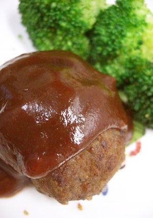 我が家のハンバーグ-レシピのメイン写真