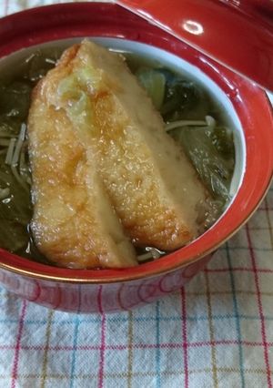 レタスとやさい天の煮浸し-レシピのメイン写真