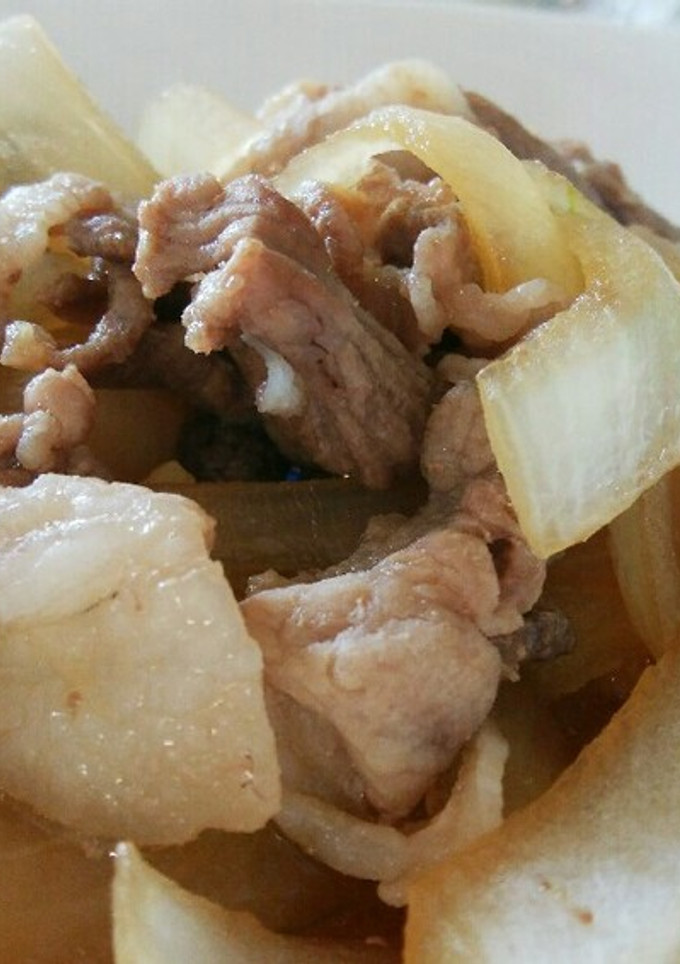 豚肉と玉ねぎの炒め物-レシピのメイン写真