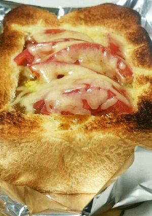 パンで器の第２段！カレーリメイク術☆-レシピのメイン写真