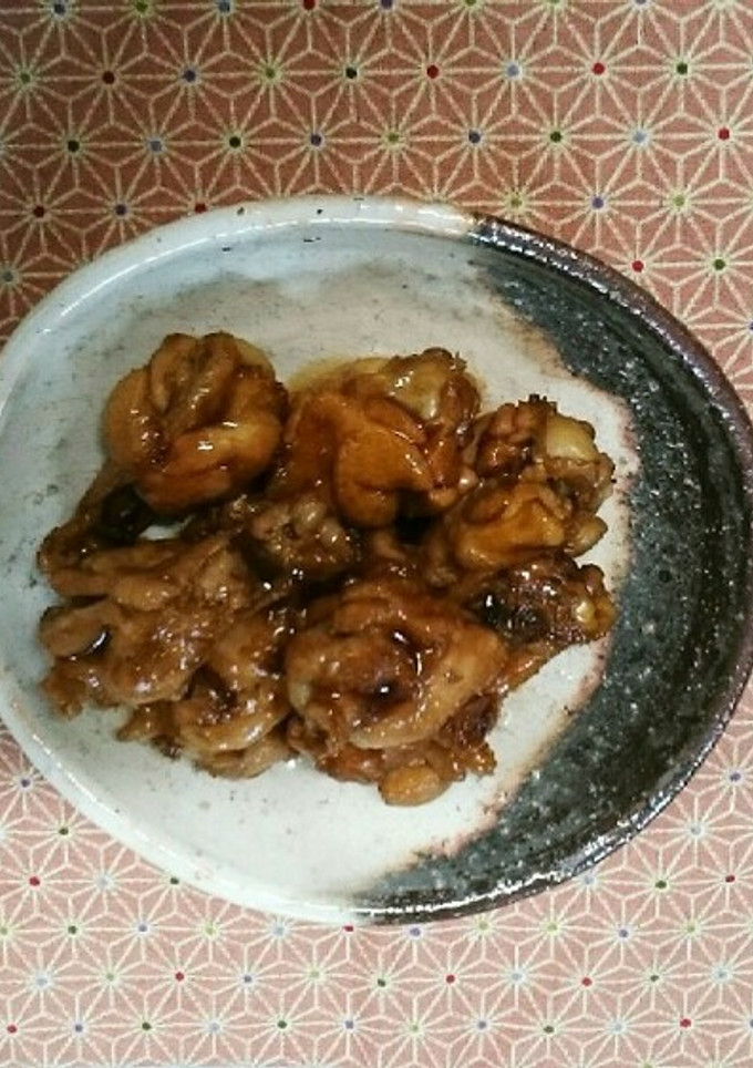 分量全部大さじ2♡鶏手羽元のさっぱり煮♡-レシピのメイン写真