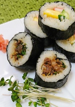 そうめん巻き寿司-レシピのメイン写真