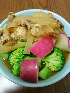 しゃきしゃき野菜のスープカレー-レシピのメイン写真