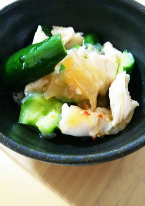 キュウリと中華クラゲの酢の物-レシピのメイン写真