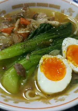 トマト入り塩ラーメン-レシピのメイン写真