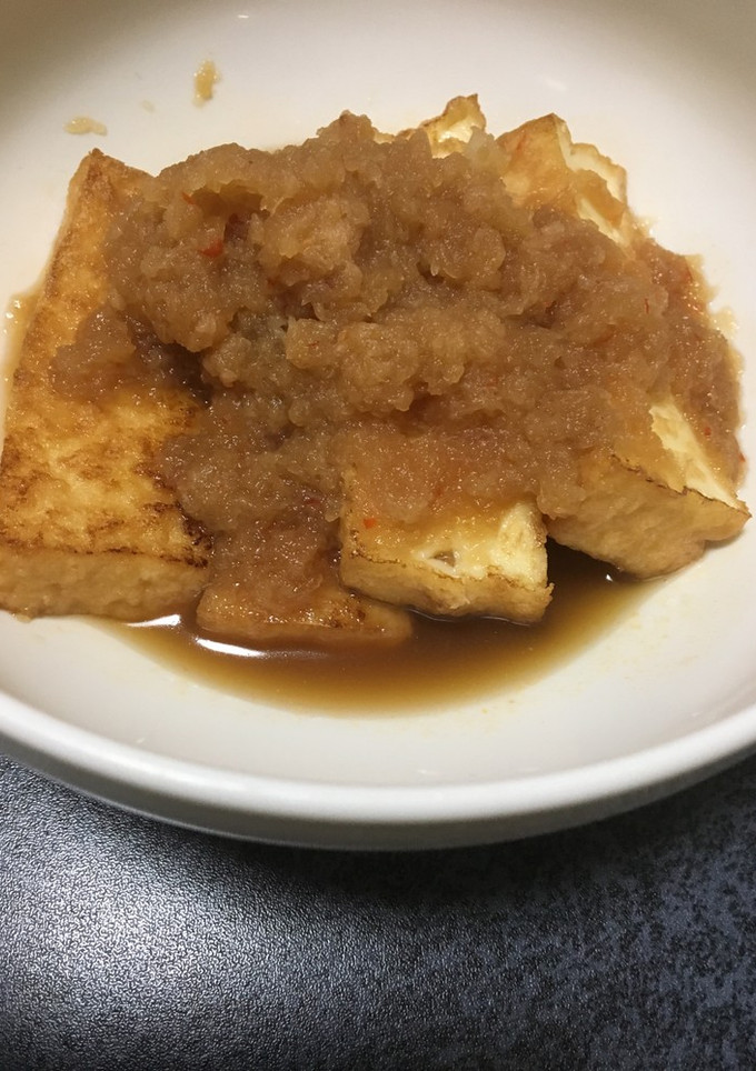 厚揚げピリ辛おろしだれ-レシピのメイン写真