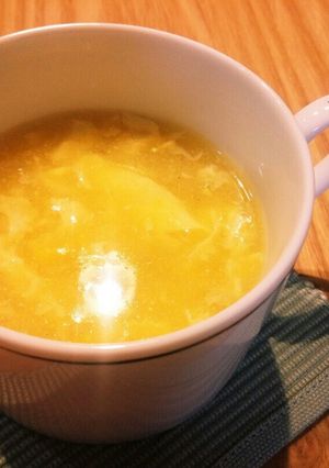 玉子ふんわり中華風コーンクリームスープ-レシピのメイン写真